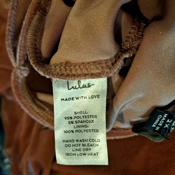 Lulus Whimsical Romance Mauve Velvet Faux-Wrap Maxi Dress Plus Size 2X New NWT - Picture 15 of 15